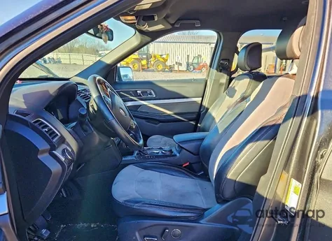 2017 Ford Explorer Xlt z USA, uszkodzony, nr VIN 1FM5K8DH3HGD88760